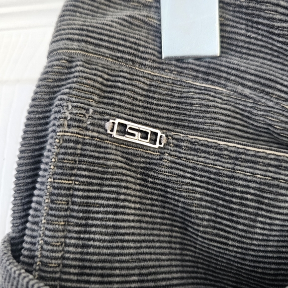 St. John Sport Gray Corduroy Ladies Jeans - Picture 5 of 5